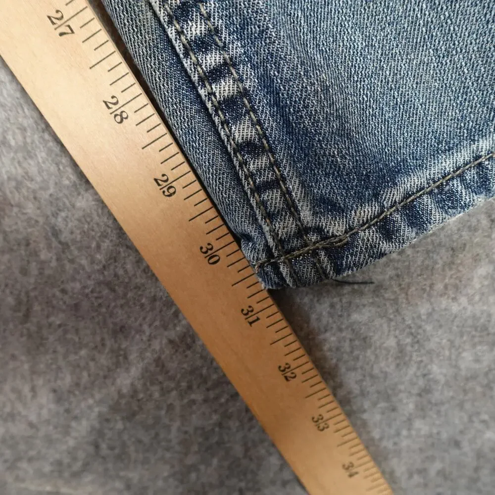 Flypaper‎ Jeans Mens 34x32 (32x31 Actual) Straight Leg Medium Wash